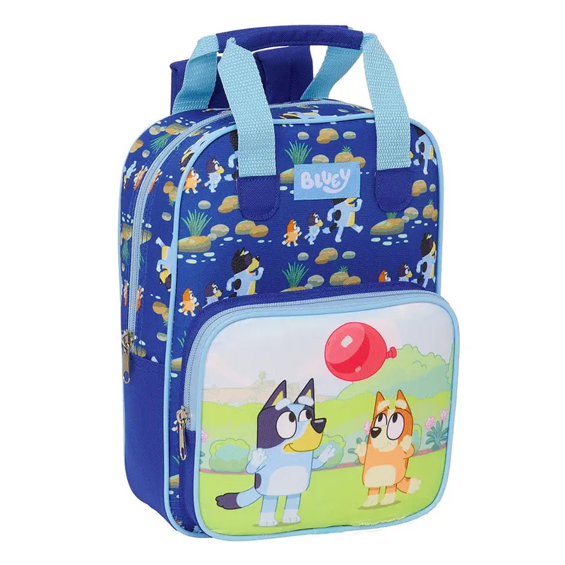 Mochila infantil BLUEY con asas 28x20x8cm