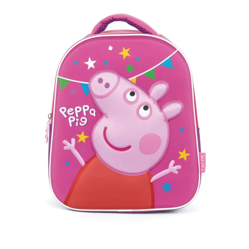 Mochila infantil Peppa Pig 3D 26x32x10cm