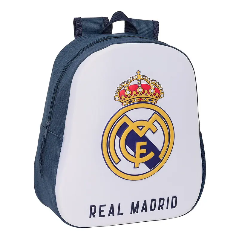 Mochila infantil REAL MADRID CF 3D 27x10x33cm