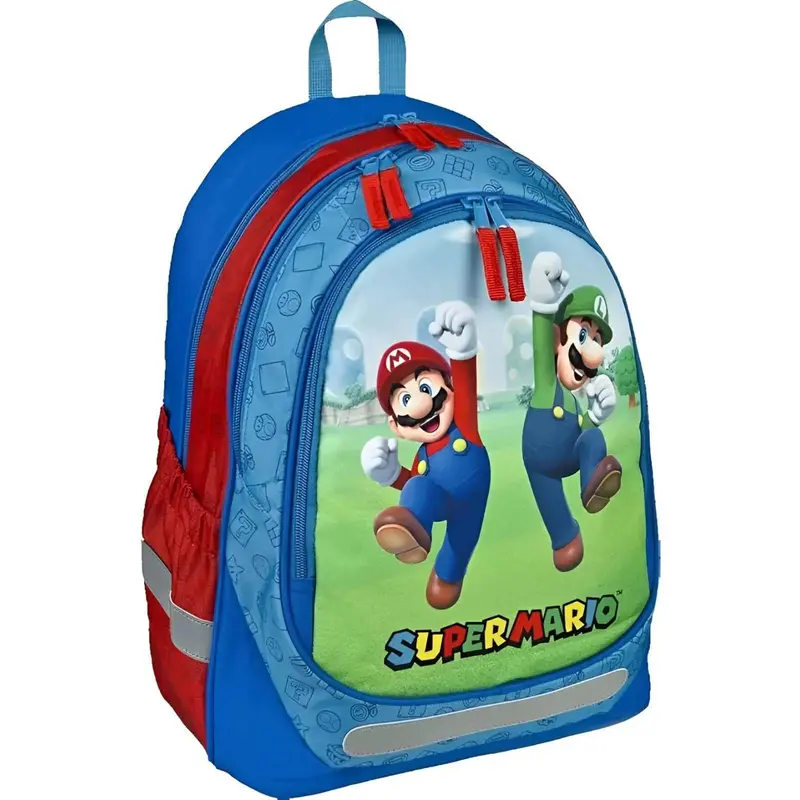Mochila infantil Super Mario 30x34x14cm