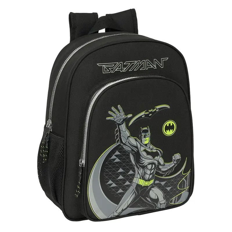 Mochila junior infantil escolar BATMAN game over adaptable a carro 32x12x38cm