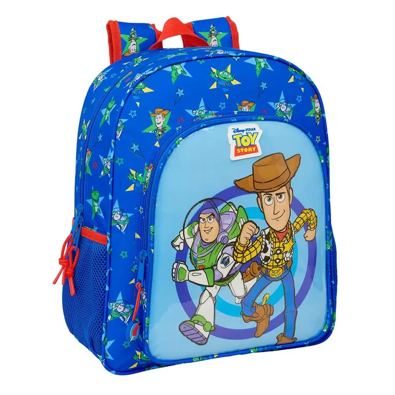 Mochila junior Toy Story "Good Vibes" 32x12x38cm adaptable a carro
