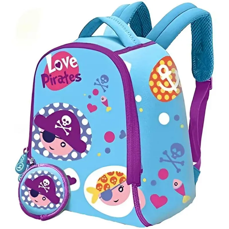 Mochila Neopreno 25cm Pirates