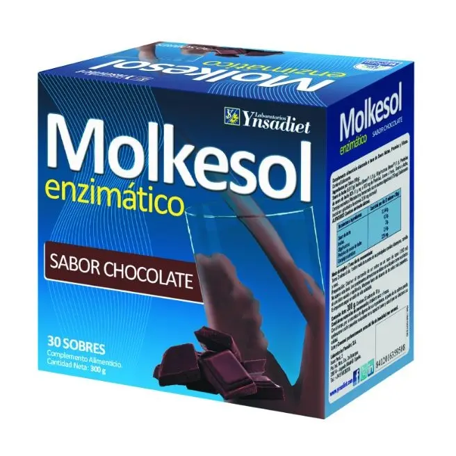 MOLKESOL B CHOCO ENZIMATICO 30 Sobres