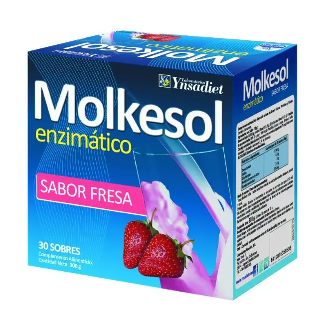 MOLKESOL B + FRESA 30 SOBRES + STEVIA