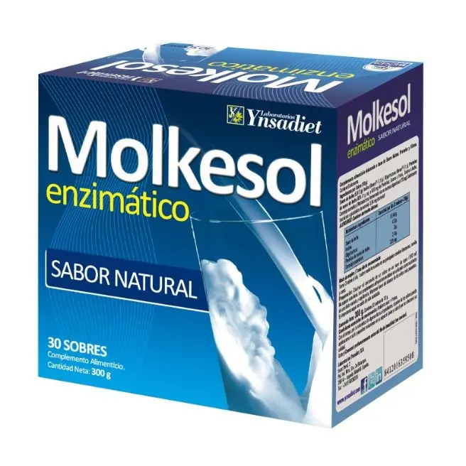 MOLKESOL B NATURAL ENZIMATICO 30 Sobres