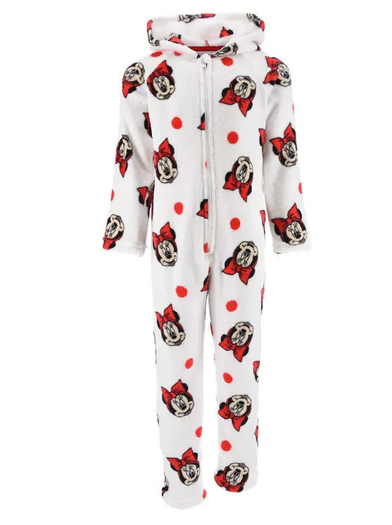 Mono pijama Minnie Mouse blanco 3 años (98cm)