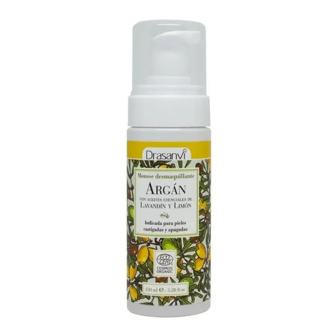 MOUSSE DESMAQUILLANTE ARGAN ECOCERT BIO 150 ml