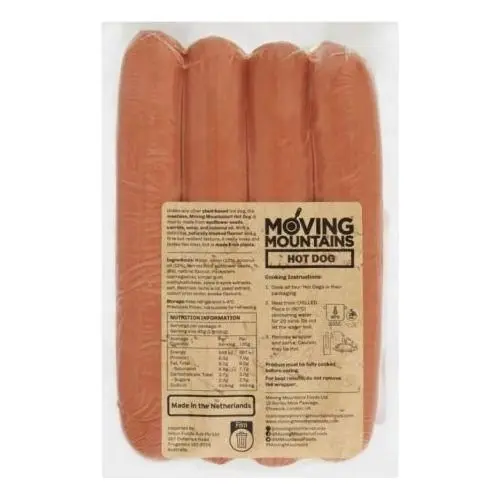 Moving Mountains - Hot Dog (4x90g)
