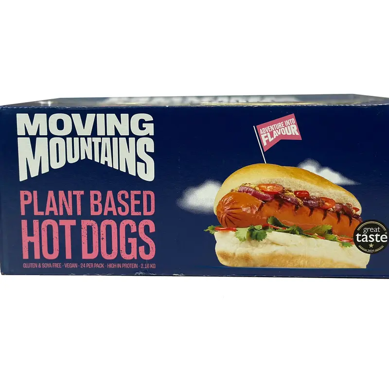 Moving Mountains - Hot Dog 90g HORECA (24x90g)