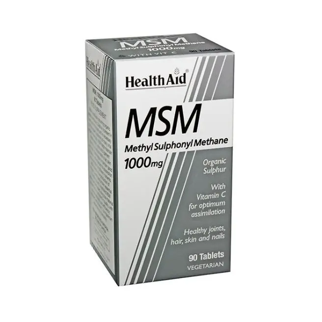 MSM METILSULFONILMETANO 1000 mg 90 Comp