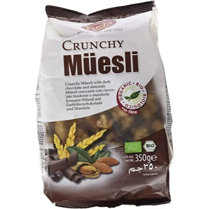 MUESLI WITH CHOCOLATE FUCHS BIO 350 gr
