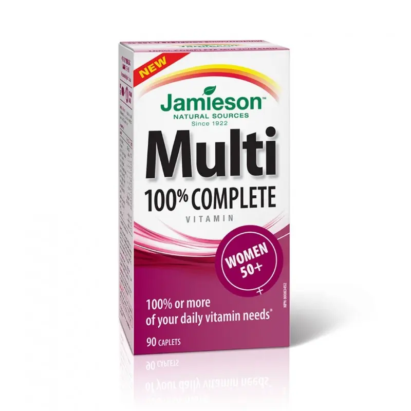 MULTI 100% COMPLETE FOR WOMEN +50 90 Comprimidos