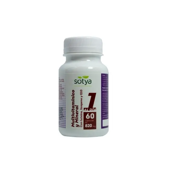 MULTIVITAMINICO Y MINERAL 820MG 60 cap