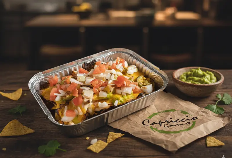 Nachos al roquefort. (Sin pique)