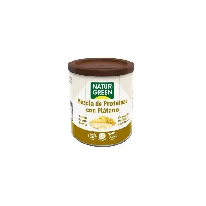 NATURGREEN MEZCLA PROTEINA CON PLATANO BIO 250 G