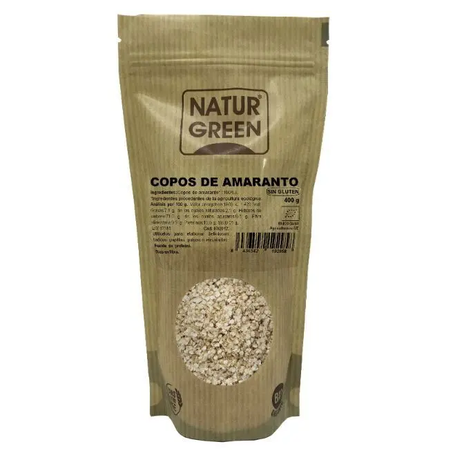 NATURGREEN TU BIO COPOS DE AMARANTO BIO 400G