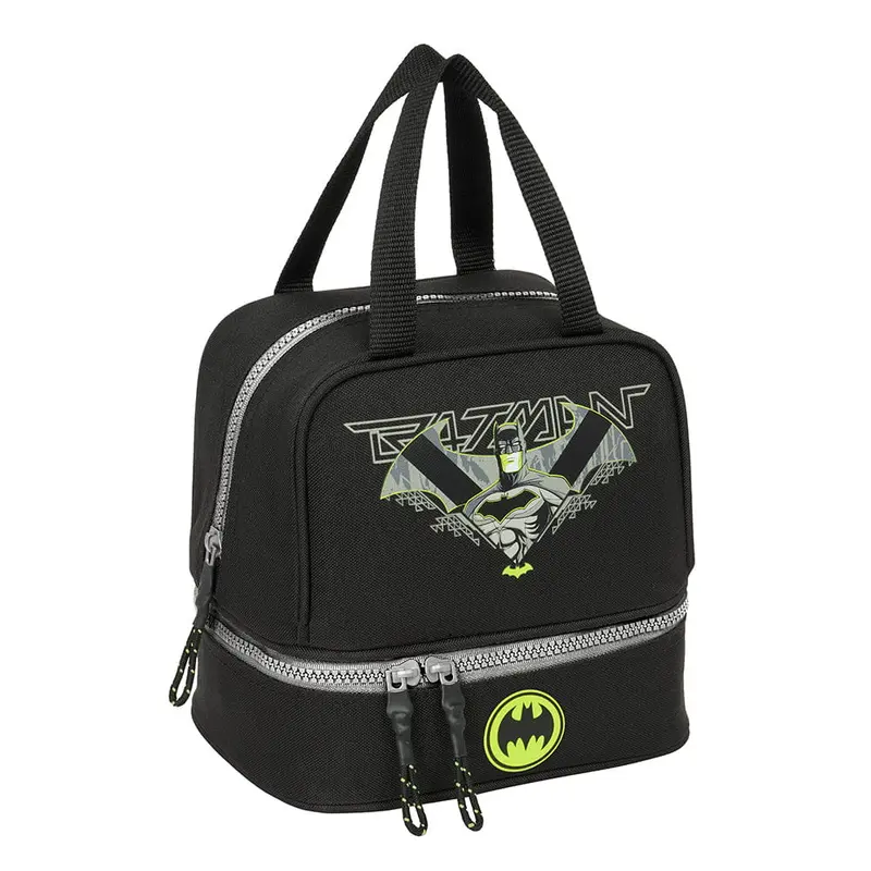 Neceser escolar infantil porta meriendas BATMAN game over 20x15x20 cm