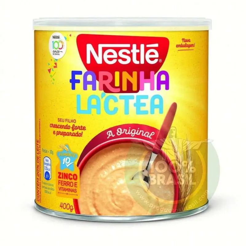 NESTLE Farinha Lactea, 360g.(Cereales, harina de trigo instantanea)