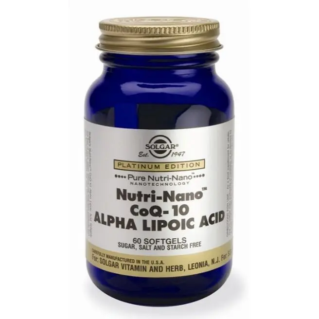NUTRI- NANO Q10 60 Caps C/ ACIDO LIPOICO
