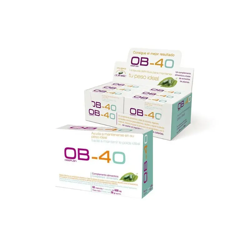 OBEPLAN OB-40 60 CAPS. 600 MG (LABORATORIOS MYC)