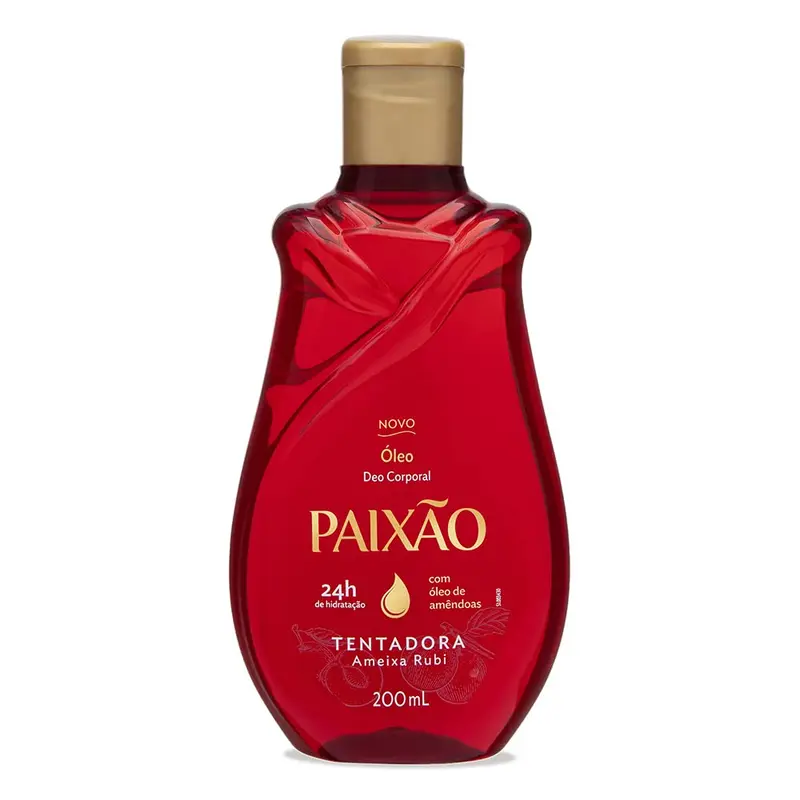 ÓLEO PAIXÃO CORPORAL TENTADORA 200ML.(Aceite corporal)