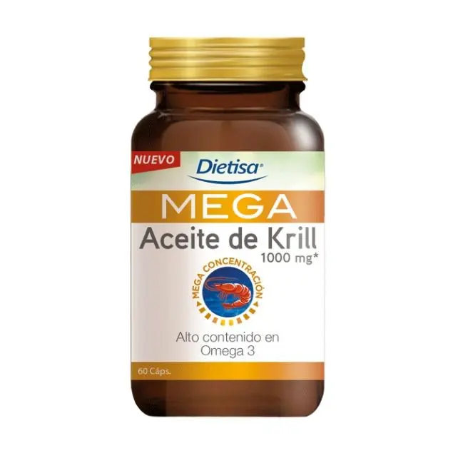 OMEGA 3 MEGA ACEITE DE KRILL 60 Perlas
