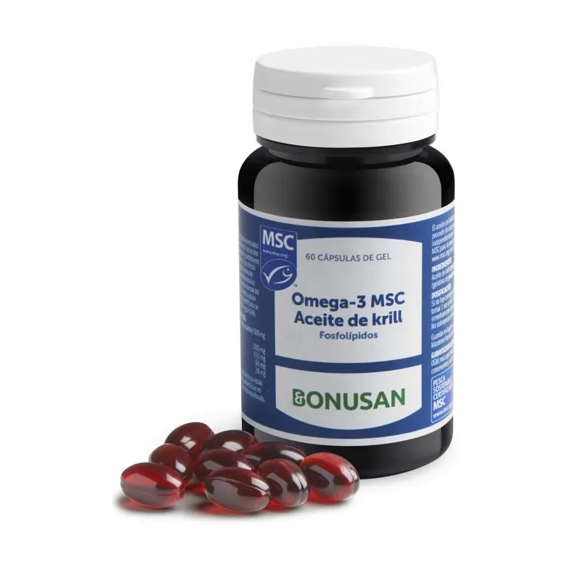 OMEGA-3 MSC ACEITE DE KRILL 60 Cap de gelatina