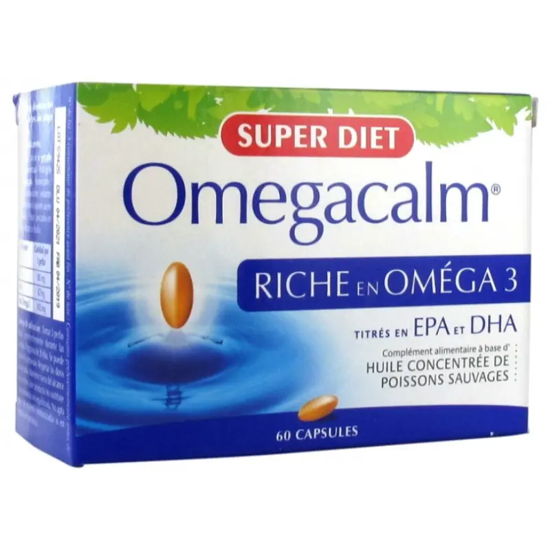 OMEGACALM 60 CAPS.
