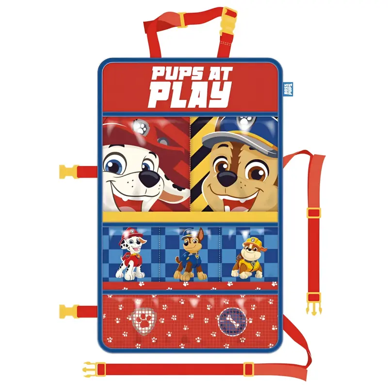 Organizador de asiento de coche de Patrulla Canina 35x58cm universal