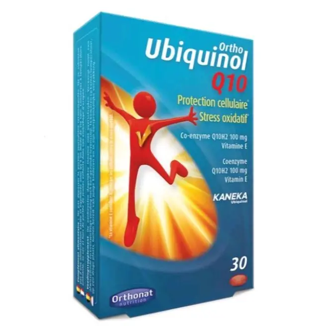 ORTHO Q10 H2 (UBIQUINOL) 100 mg VIT E 30 Caps