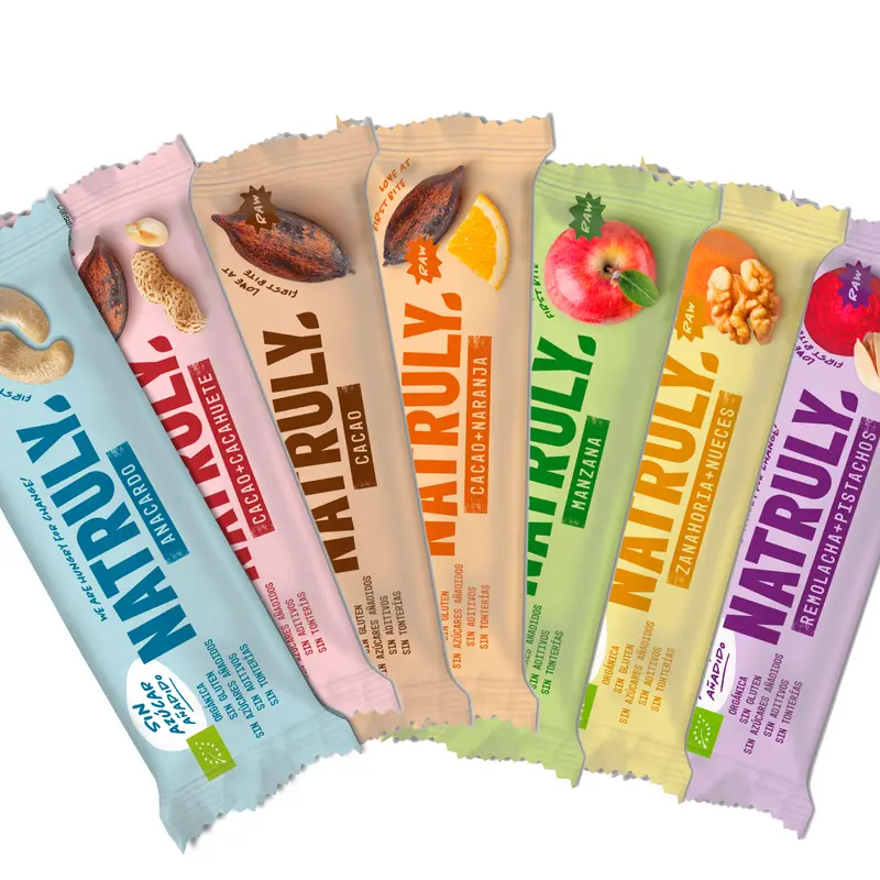 Pack 7 x Barritas Raw BIO - Mixto | 7 x 40g