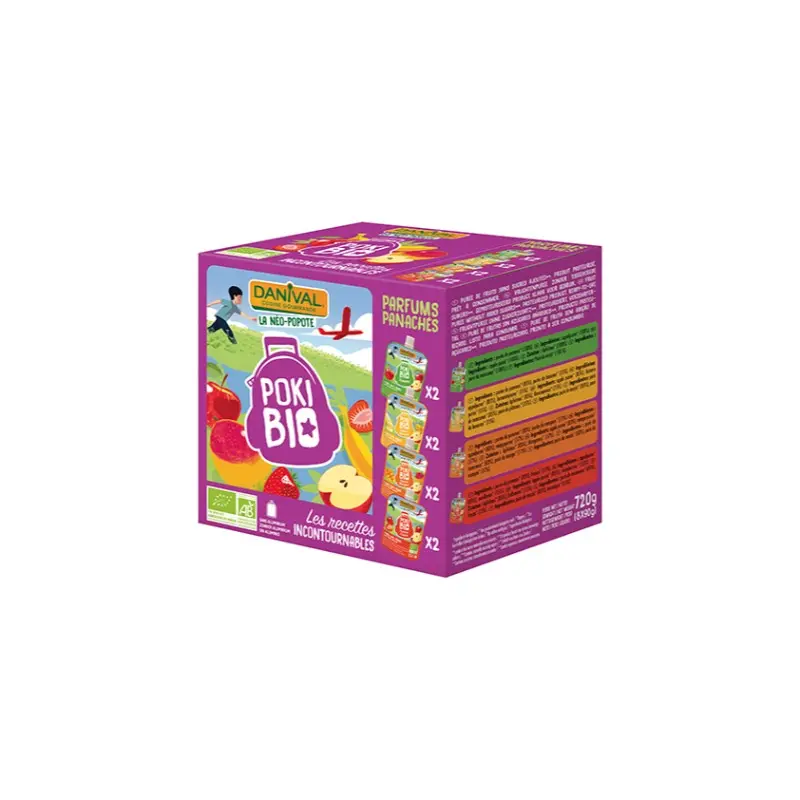 PACK 8 SMOOTHIES DE MANZANA PLATANO MANGO FRESA 72