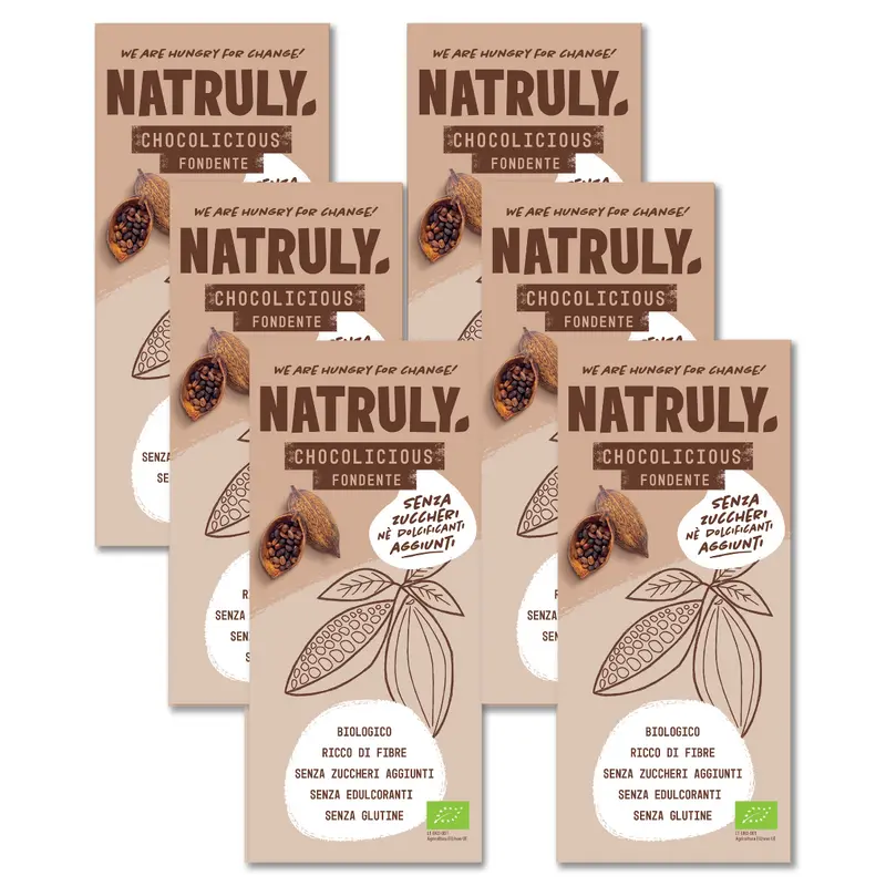 Pack Chocolicious Fondente BIO | 6 X 85g