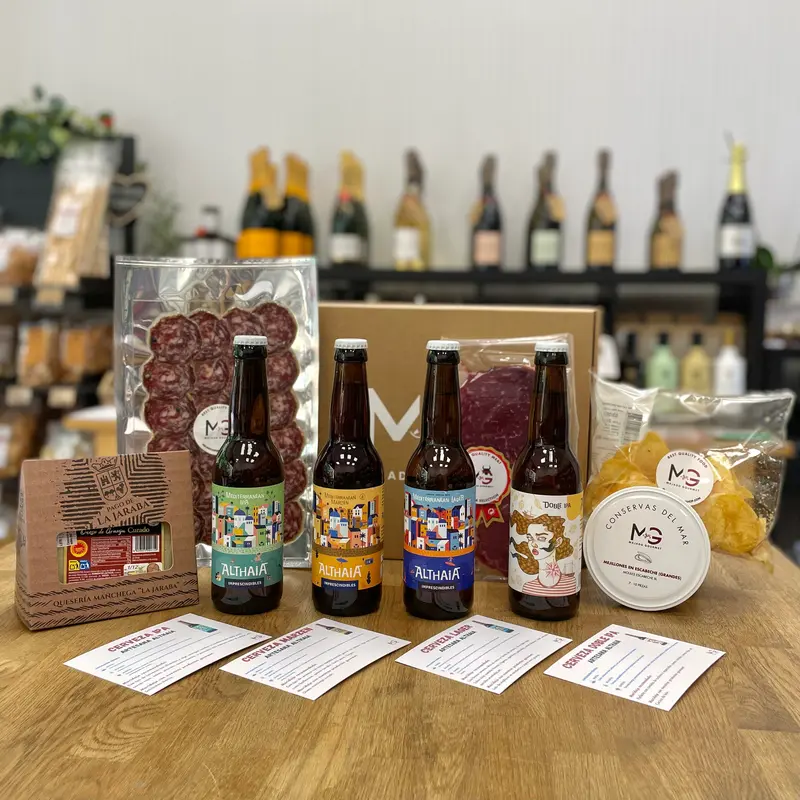 PACK DE CERVEZAS ARTESANAS CON MARIDAJE GOURMET