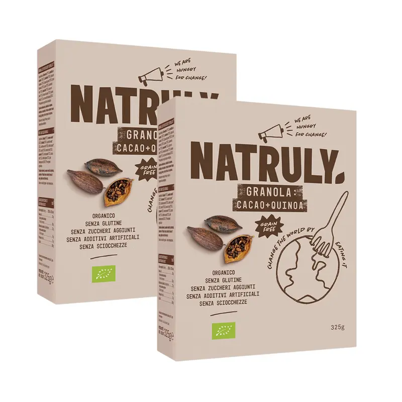 Pack Granola Cacao e Quinoa BIO | 2 x 325gr