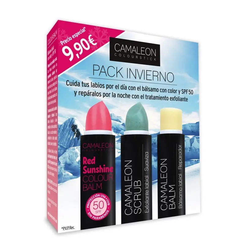 PACK INVIERNO BALSAMO LABIAL (RED SUNSHINE EXFOLIA