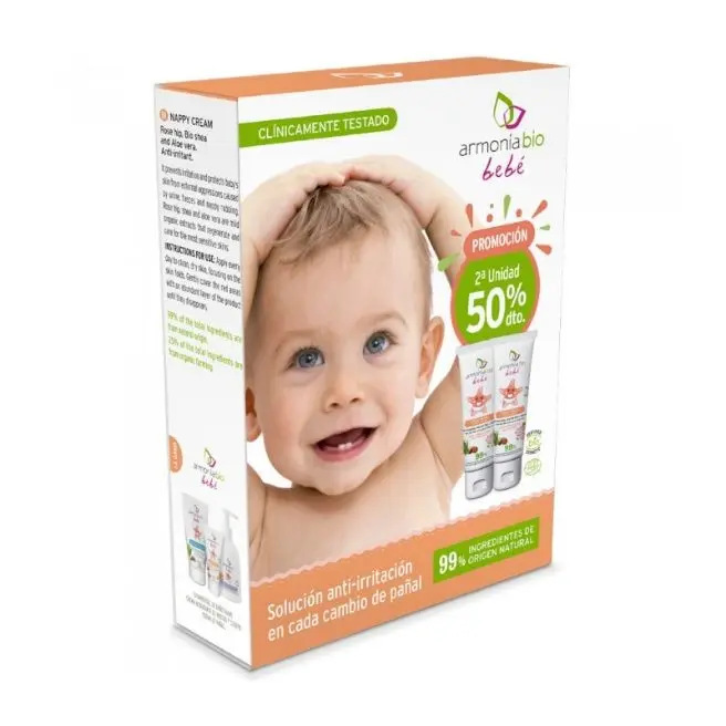 PACK PROMO CREMA PAÑAL BIO BEBE 2¬ 50%DTO.