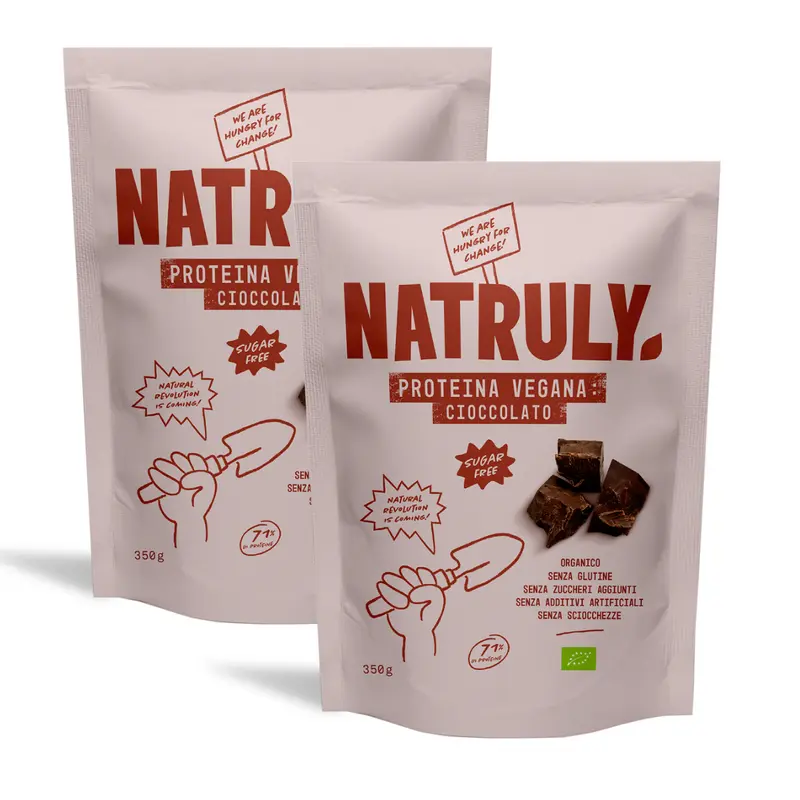 Pack Proteina Vegana Cioccolato BIO | 2 x 350g