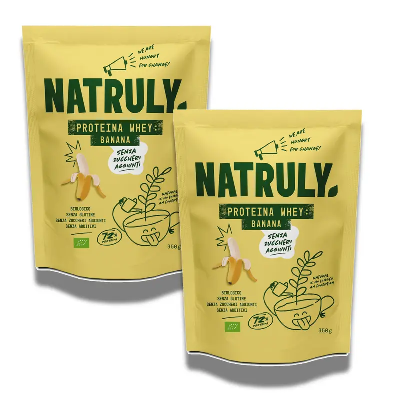 Pack Proteine Whey  Banana BIO | 2 x 350 gr