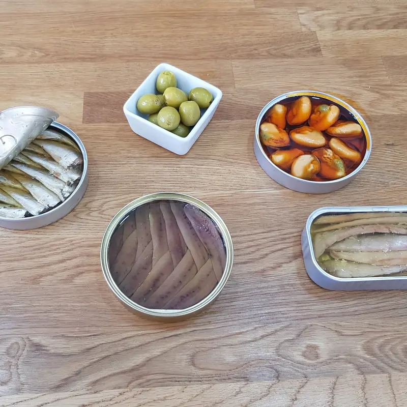 PACK tapas del mar con vino (opcional)