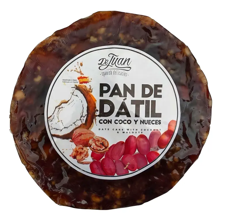 Pan de Dátiles con Coco y Nueces 400 gr