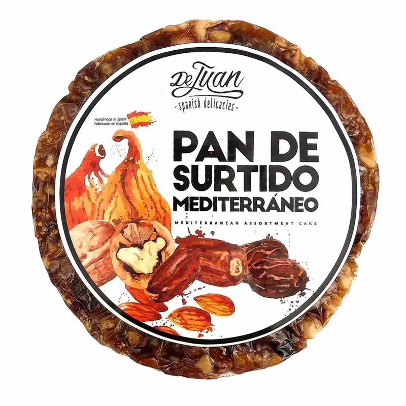 Pan Surtido Mediterráneo de Higo con Frutos Secos – 400 g