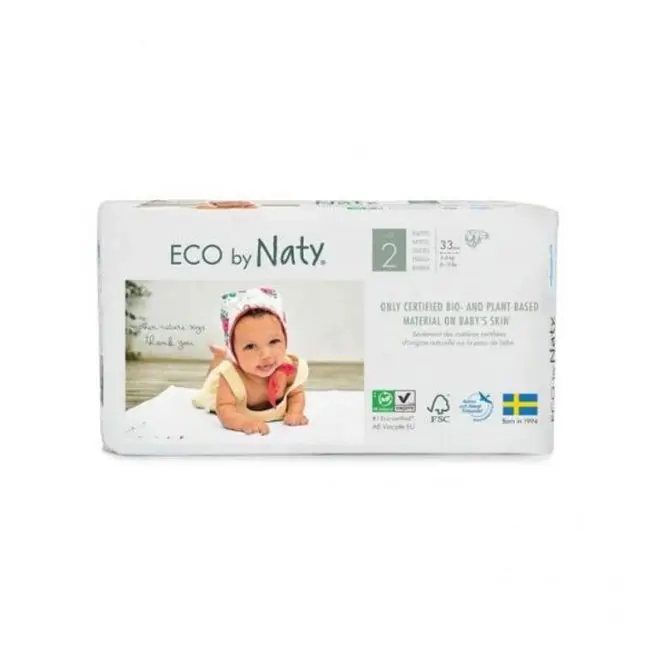 PAÑAL N2 3-6 KG. NATY 33 U.