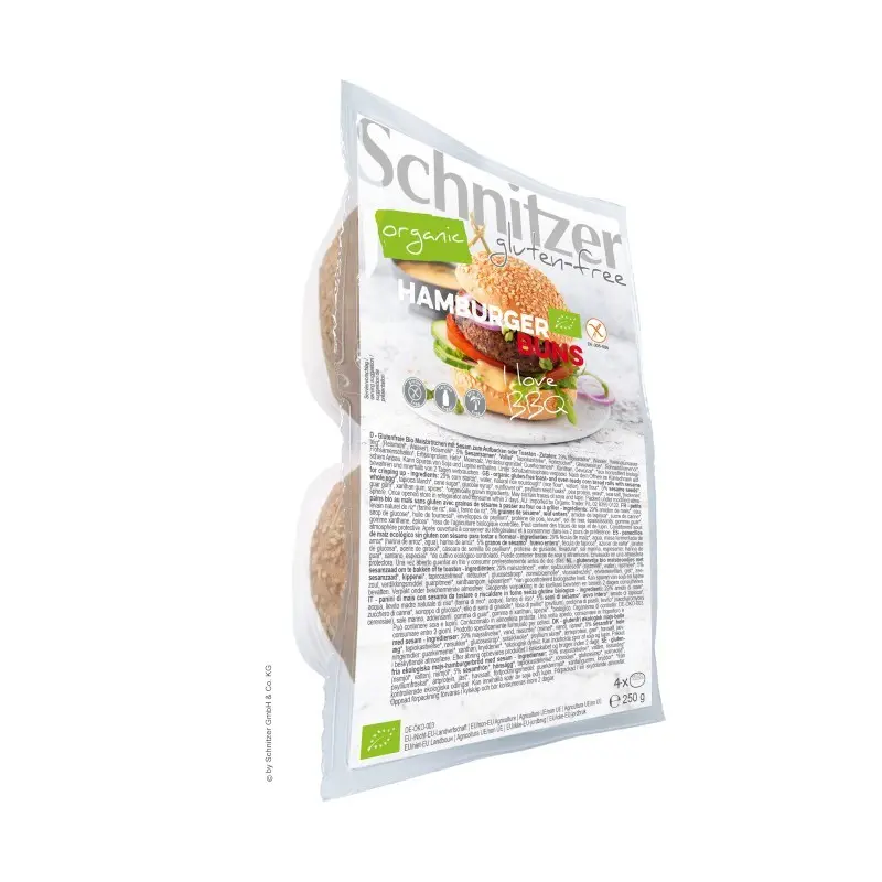 PANECILLO HAMBURGUESA S/G SCHNITZER 4X62,5 G