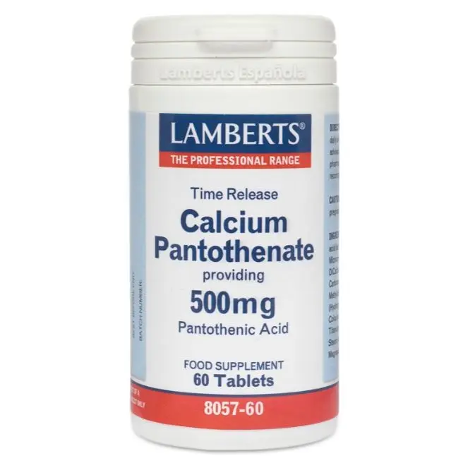 PANTOTENATO CALCIO 500mg 60 Tabs