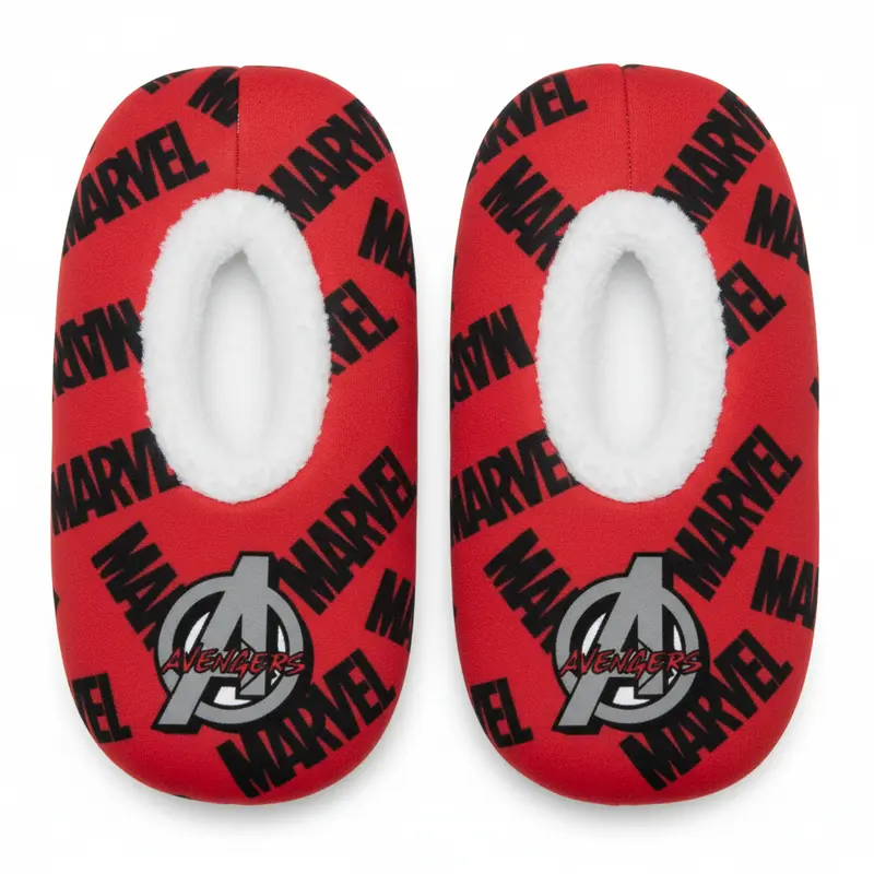 Pantuflas antideslizante Marvel Avengers rojo 23/26