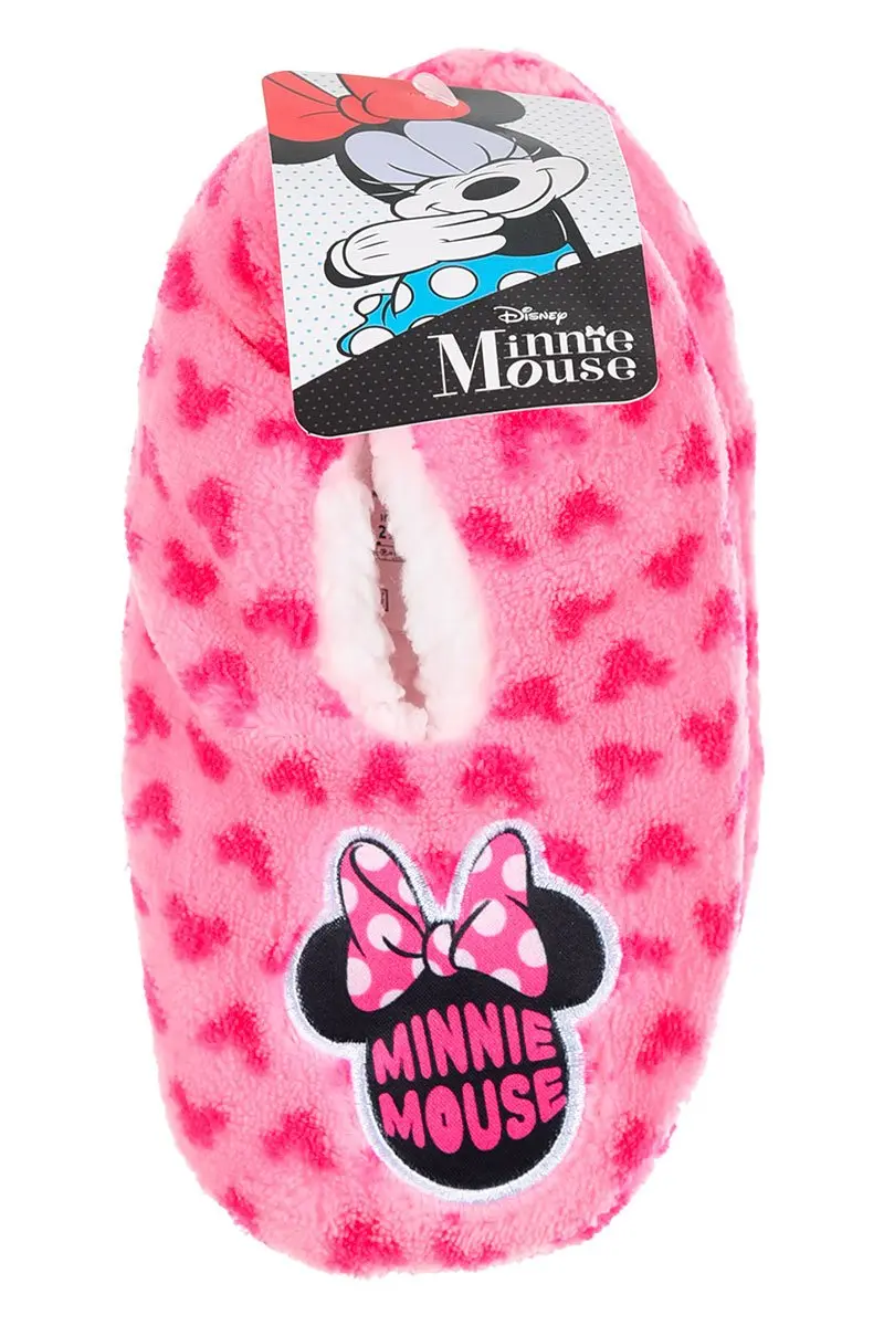 Pantuflas antideslizante Minnie Mouse Disney rosa 23/26