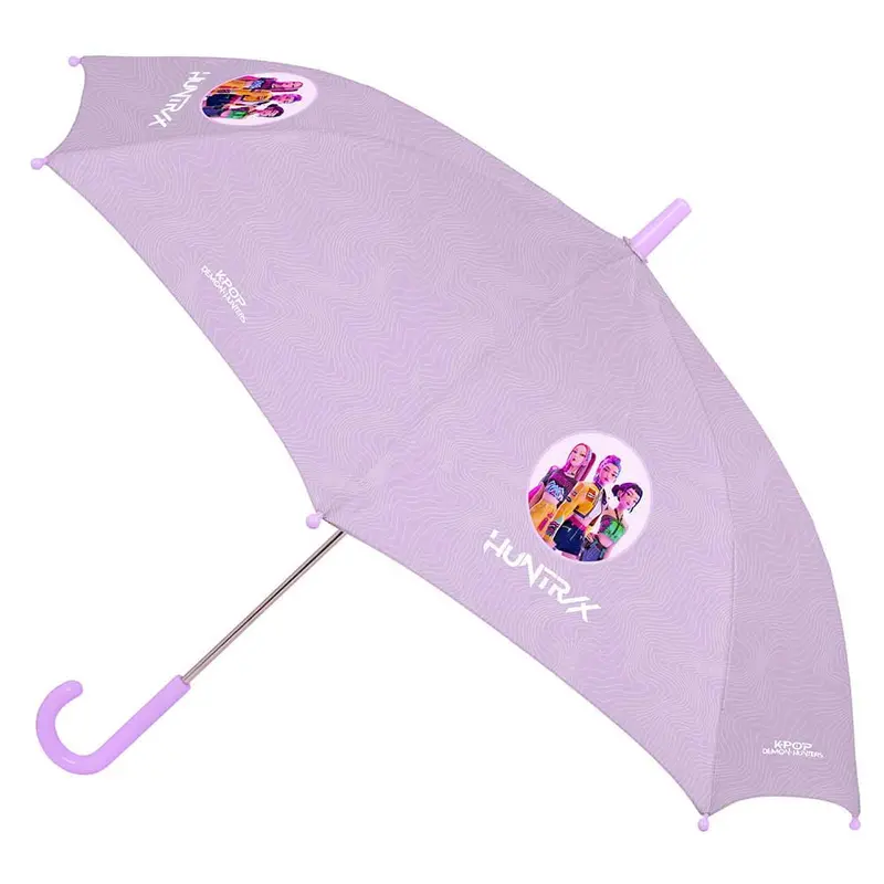 Paraguas automático 60cm K-POP Demon Hunters - Huntrix "Iconic" lila