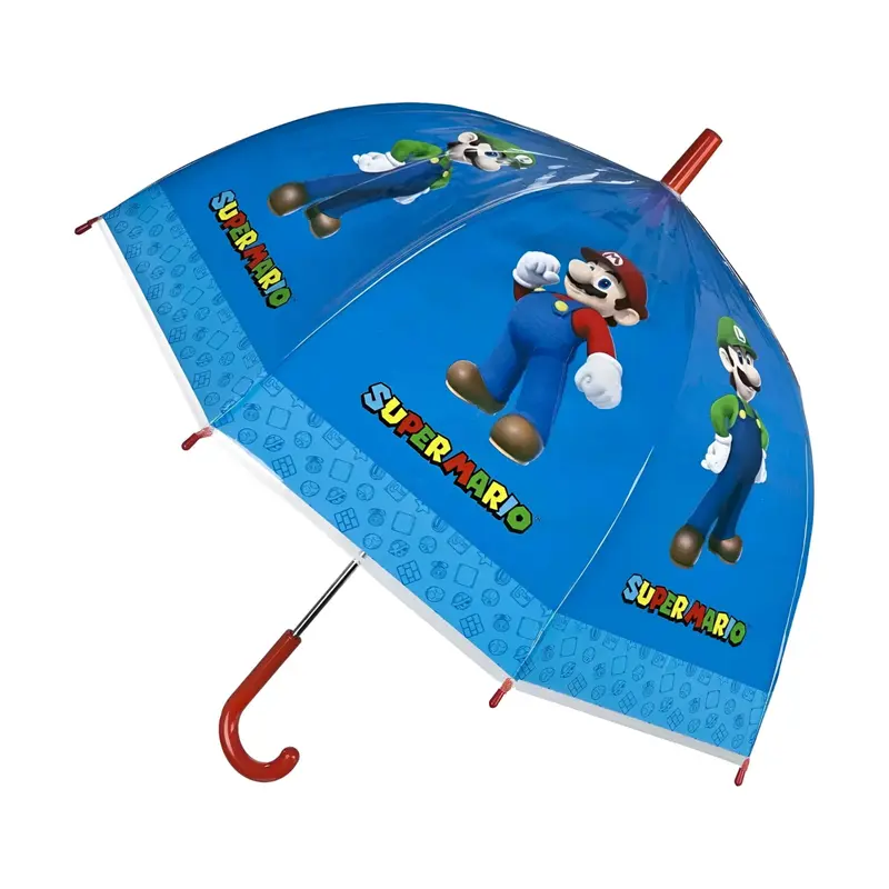 Paraguas infantil campana 46cm Super Mario